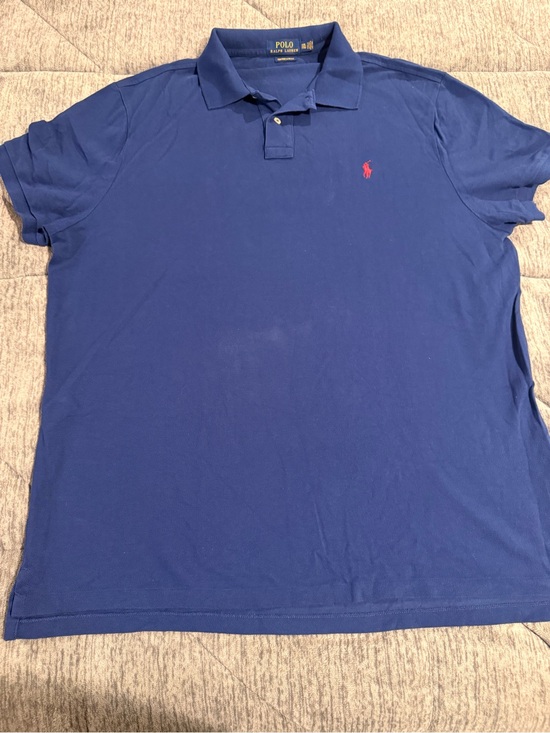 Ralph Lauren Other - Ralph Lauren Blue Polo with Red Pony Logo
